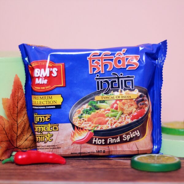 Khas India Lime Tomato Mint Noodles!
