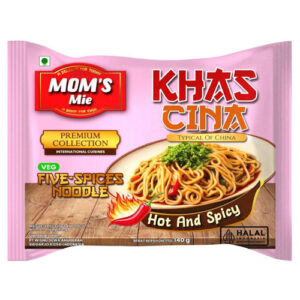Five Spices Instant Noodles Mom's Mie Instant Noodles Vegetarian