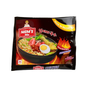 Mom's Mie Chicken Hot & Spicy Instant Noodle Instant Noodles Non-vegetarian