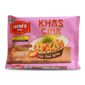 Five Spices Instant Noodles Mom's Mie Instant Noodles Vegetarian