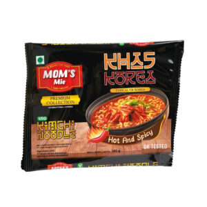 Mom’s Mie Kimchi Chicken Noodles – Hot & Spicy Korean Style Instant Noodles Non-vegetarian