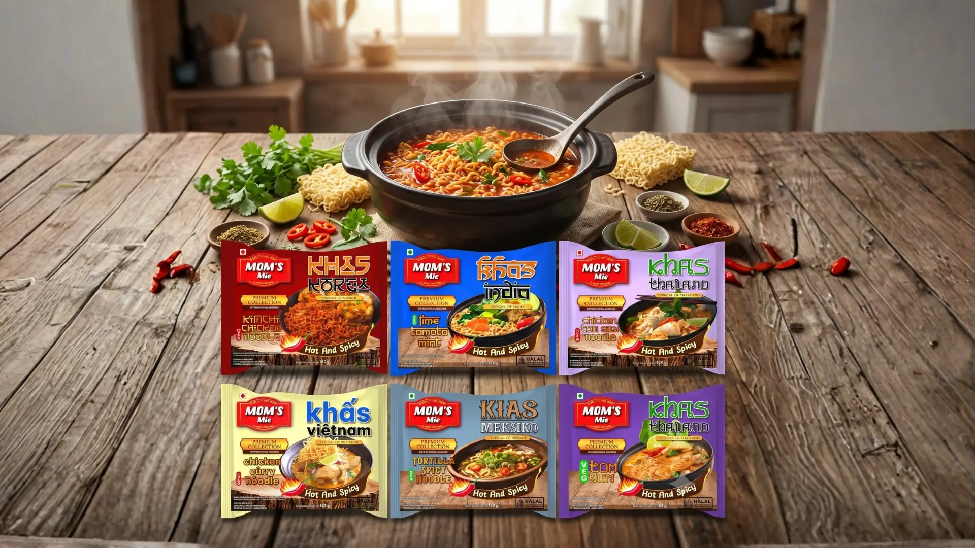 Chicken Curry Instant Noodles