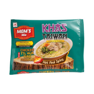 Mom’s Mie TTL Hua Tiao Noodle – Hot & Spicy | Instant Noodles Vegetarian