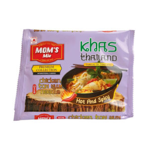 Mom’s Mie Chicken Tom Yum Noodles – Hot & Spicy Thai Flavour Instant Noodles Non-vegetarian