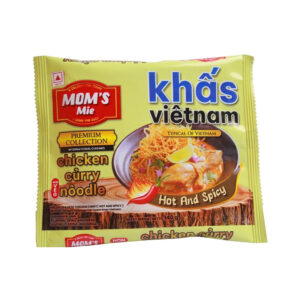 Mom’s Mie Chicken Curry Noodles – Hot & Spicy Vietnamese Style Instant Noodles Non-vegetarian