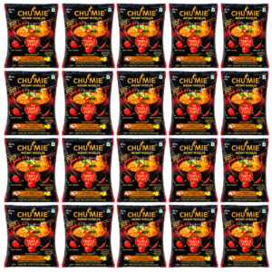 CHU MIE The Triple Fury Super Spicy Instant Noodles (Pack of 20)